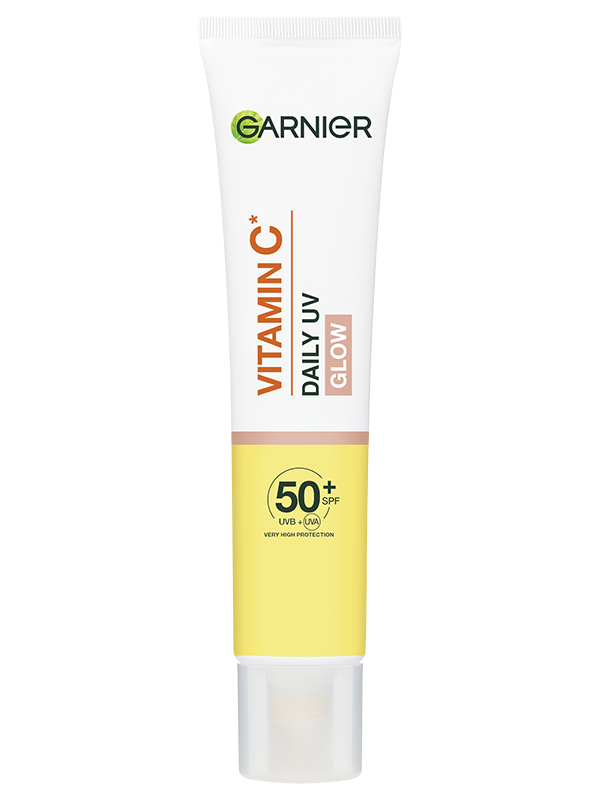 Skin Naturals Vitamin C denní rozjasňující UV fluid SPF 50+ glow